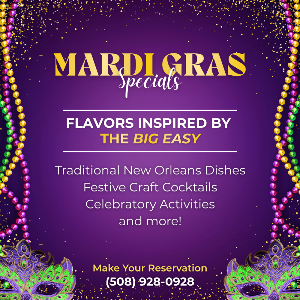 Mardi Gras Weekend Specials at Galliford's Restaurant and Tavern