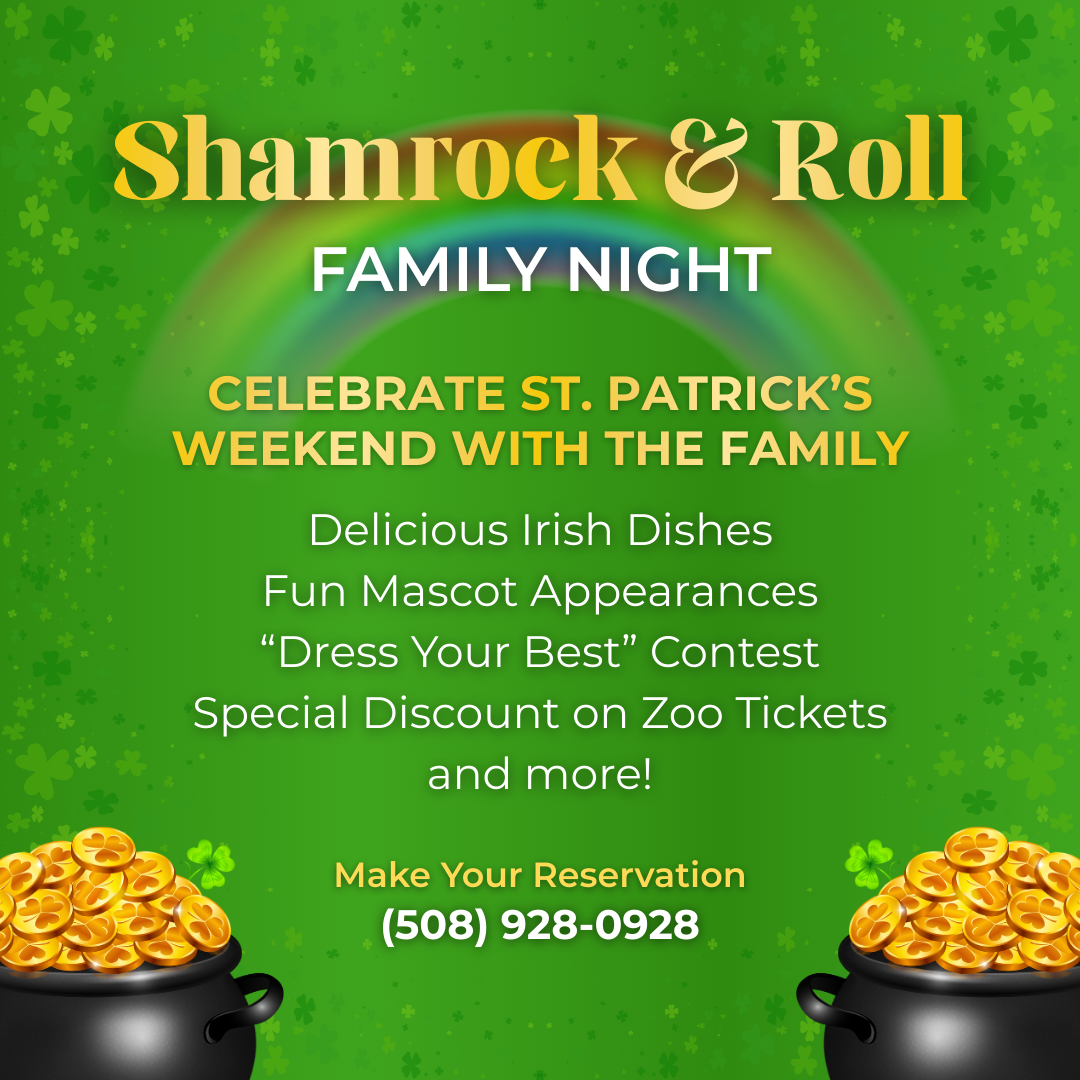 Shamrock and Roll St. Patrick's Weekend Family Night Event at Galliford's Restaurant and Tavern